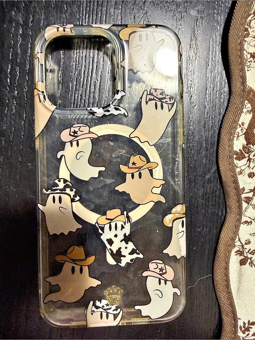 Velvet Caviar Ghosted Cowboys iPhone Case Phone Case Black & White- 15 pro max